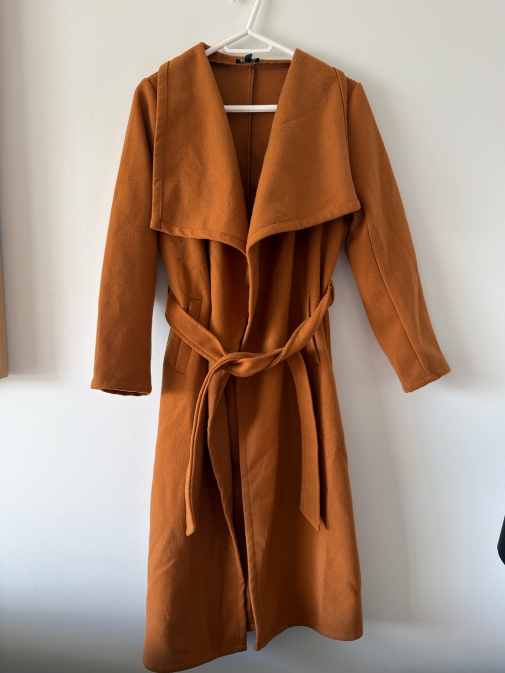Shinestar Women's Camel Trench Coat